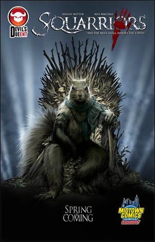 Squarriors (2014) issue 1-B Midtown Comics Cover