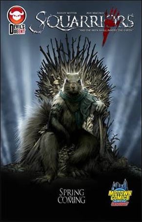 Squarriors (2014) issue 1-B Midtown Comics Cover