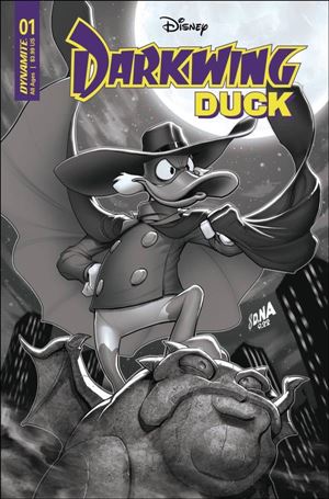 Darkwing Duck (2023) issue 1-I David Nakayama 1:15 B&W Cover