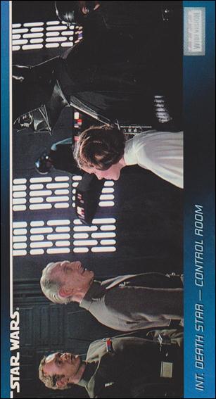 Star Wars Widevision (Base Set) card 52 Int. Death Star - Control Room