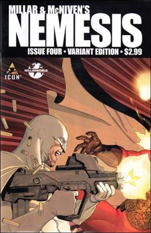 Millar & McNiven's Nemesis issue 4-B Steve McNiven 1:10 