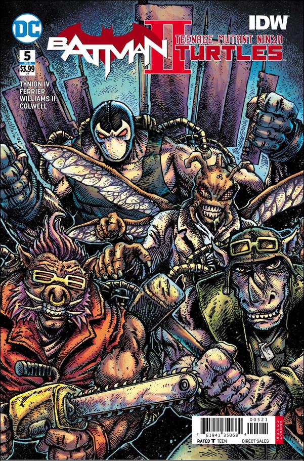 Batman/Teenage Mutant Ninja Turtles II issue 5-B Kevin Eastman Cover