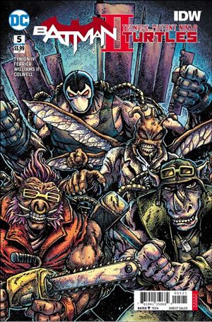 Batman/Teenage Mutant Ninja Turtles II issue 5-B Kevin Eastman Cover
