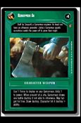 Star Wars: Jabba's Palace Limited (Base Set) card 85 Gamorrean Ax