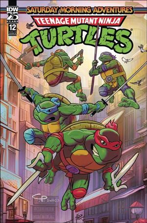 Teenage Mutant Ninja Turtles: Saturday Morning Adventures Continued issue 12-B C. P. Smith Cover
