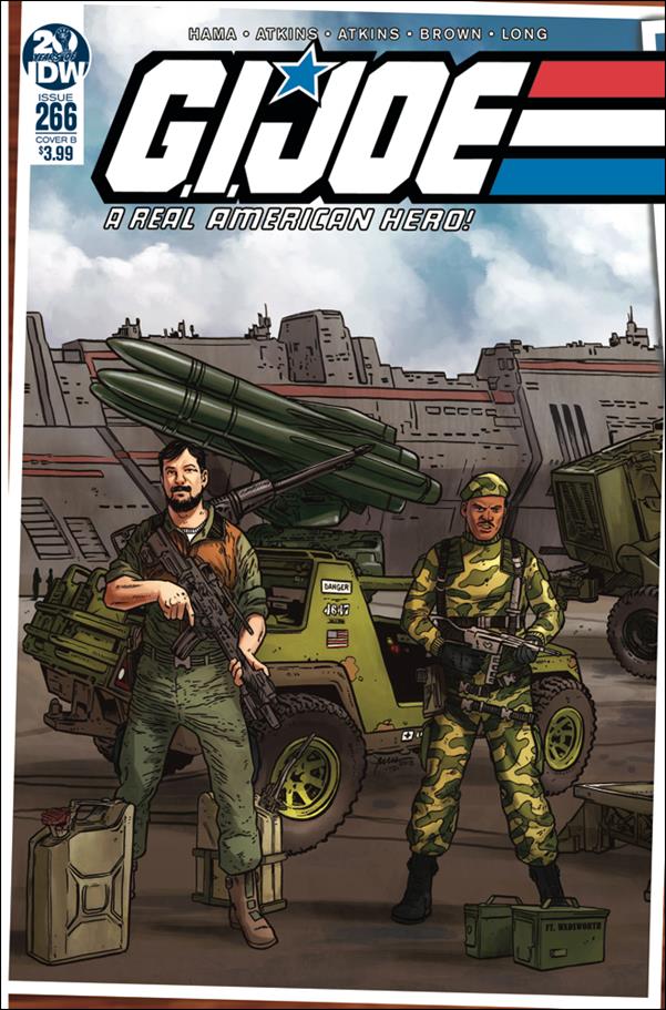 G.I. Joe: A Real American Hero issue 266-B Jamie Sullivan Cover