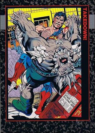 Doomsday: The Death of Superman (Base Set) card 83 Takedown!