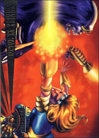 Fleer Ultra Skeleton Warriors (Base Set) card 77 Shriek vs. Talyn