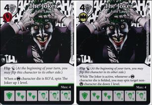 DC Comics Dice Masters Batman card 73 The Joker: Last Laugh