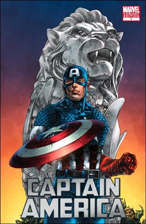 Captain America (2011) issue 1-K Harvey M. Tolibao Singapore Con Cover 1/1000