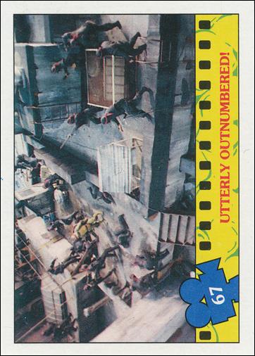 Teenage Mutant Ninja Turtles Movie (Base Set) card 67 Utterly Outnumbered!