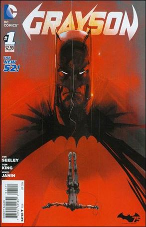 Grayson issue 1-B Jock Batman 75th Anniversary Cover