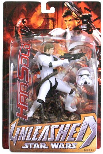 Star Wars: Unleashed figure 35 Han Solo (Stormtrooper armor - Wal-Mart Exclusive)