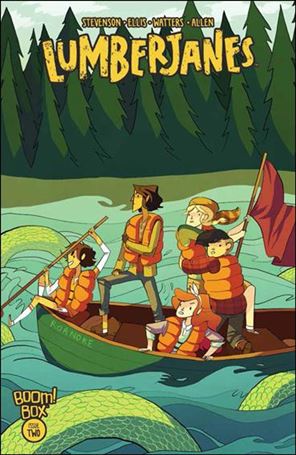 Lumberjanes issue 2 Noelle Stevenson Cover