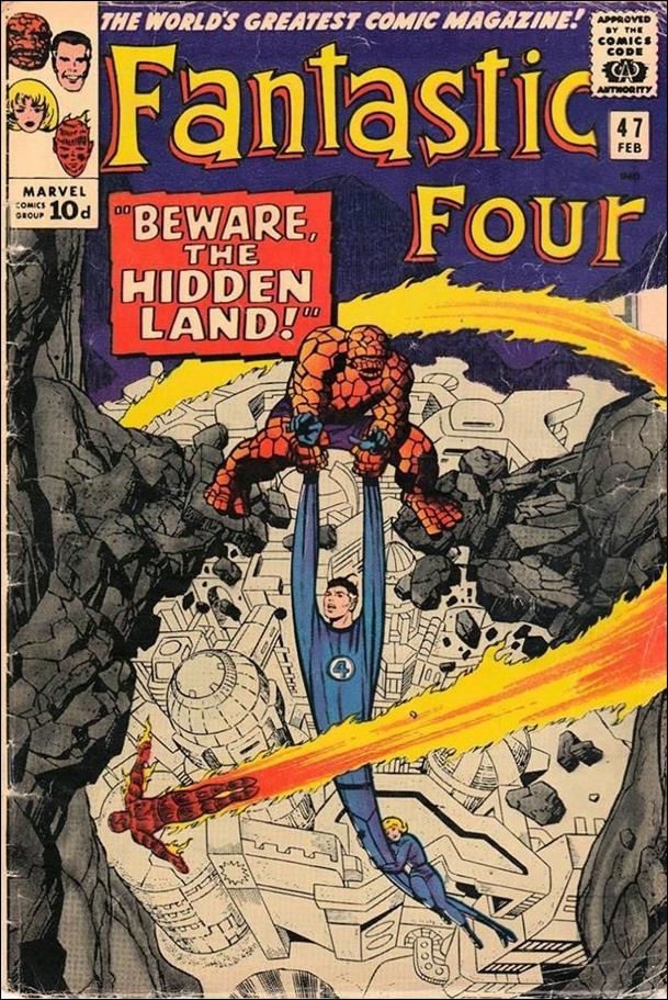 Fantastic Four (1961) issue 47-B UK Price Cover