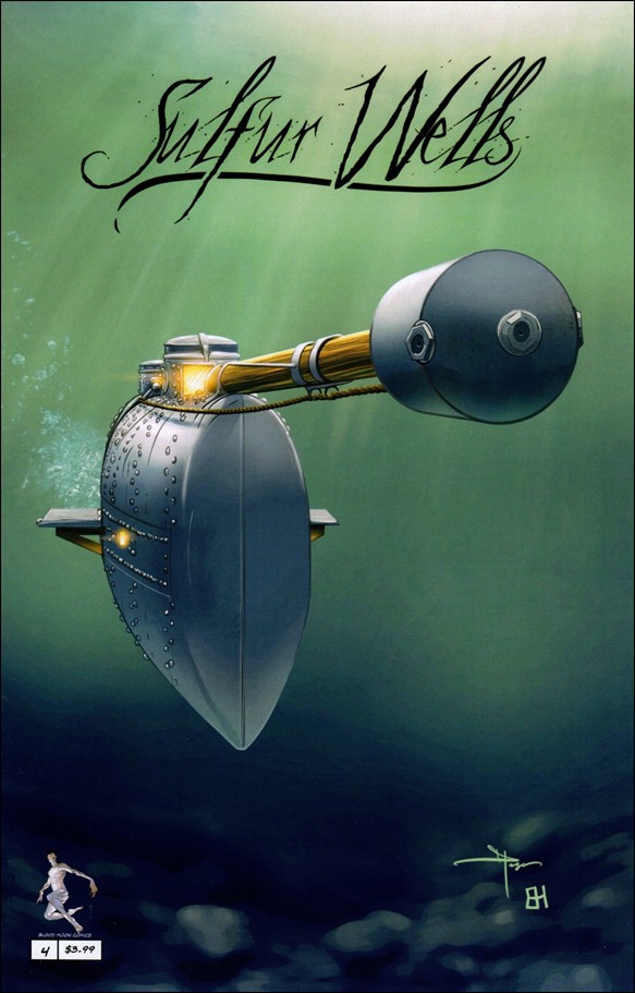 Sulfur Wells issue 4 Daniel Page Cover