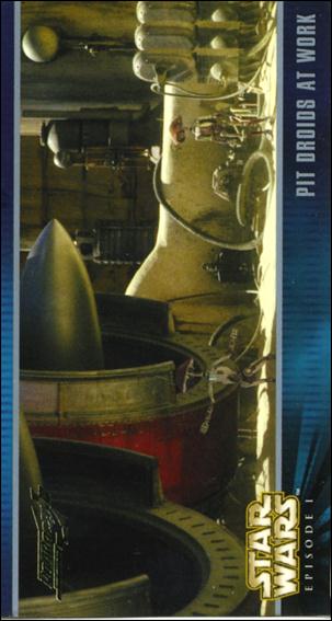 Star Wars: Episode I Widevision: Series 1 (Expansion Subset) card X-1 Pit Droids at Work