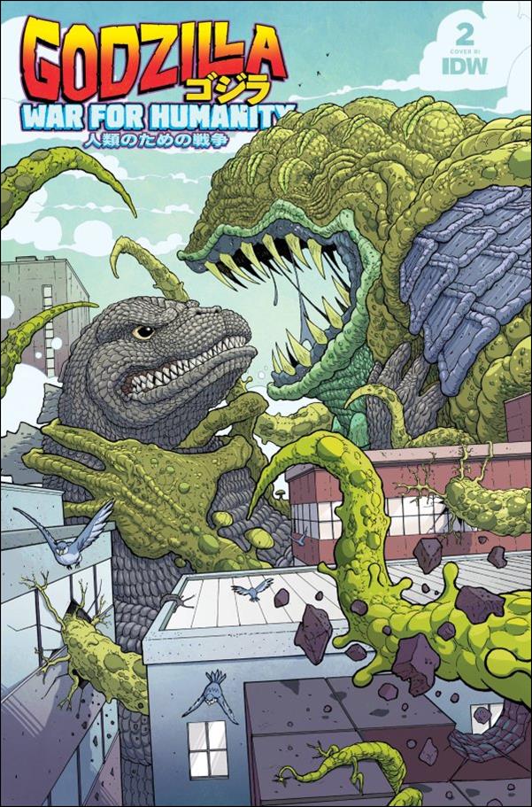 Godzilla: War for Humanity issue 2-D Nick Pitarra 1:25 Cover