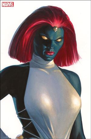 Rogue & Gambit (2023) issue 1-E Alex Ross Timeless Mystique Virgin Cover