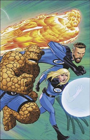Fantastic Four (2018) issue 35-B John Romita Jr. Wraparound Cover