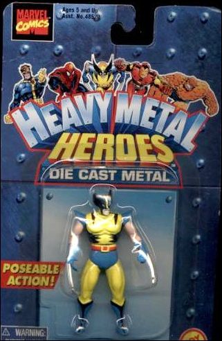 Heavy Metal Heroes figure 29 Wolverine (Classic Yellow Costume)