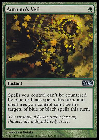 Magic the Gathering: 2012 Core Set (Base Set) card 164 Autumn's Veil