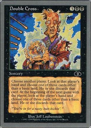 Magic the Gathering: Unglued (Base Set) card 31 Double Cross