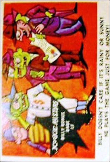 Baseball Weird-Ohs (Base Set) card 32 Billy Bonus Babe