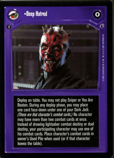 Star Wars: Reflections III (Base Set) card 69 Deep Hatred