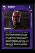 Star Wars: Reflections III (Base Set) card 69 Deep Hatred