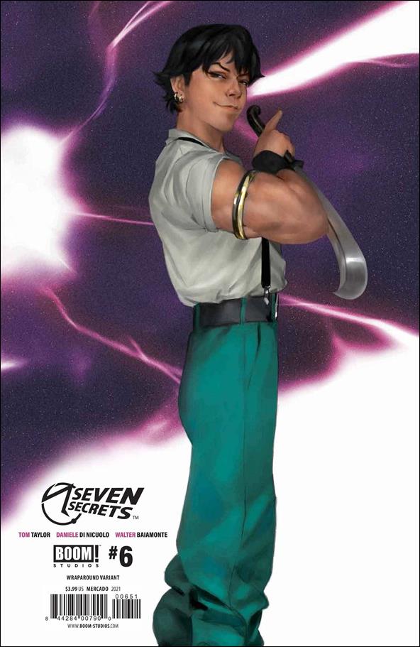 Seven Secrets issue 6-E Miguel Mercado 1:25 Wraparound Cover