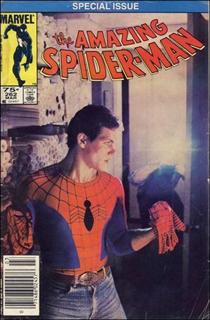 Amazing Spider-Man (1963) issue 262-B Canadian Price Photo Cover