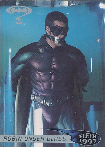 Batman Forever (Retail Base Set) card 116 Robin Under Glass