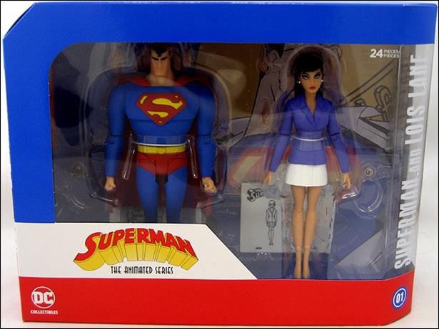 Superman Animated figure 01 Superman and Lois Lane