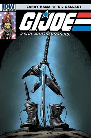 G.I. Joe: A Real American Hero issue 215 S L Gallant Cover
