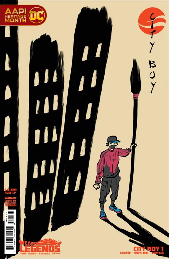 City Boy issue 1-C Alexandre Tefenkgi AAPI Heritage Cardstock Cover
