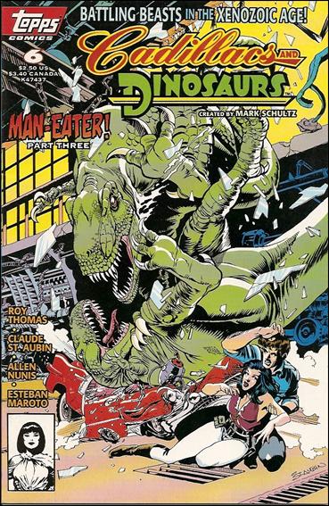 Cadillacs and Dinosaurs (1994) issue 6-B Newsstand Edition