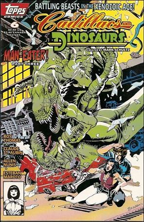 Cadillacs and Dinosaurs (1994) issue 6-B Newsstand Edition