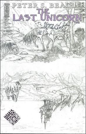 Last Unicorn issue 1-C Renae De Liz SDCC 2010 Cover