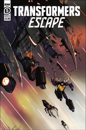 Transformers Escape issue 5-B Livio Ramondelli Cover