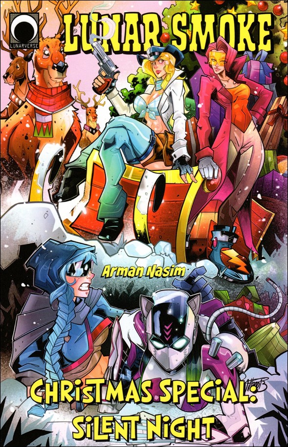 Lunar Smoke: "Silent Night" - Christmas Special issue nn Villy Cover
