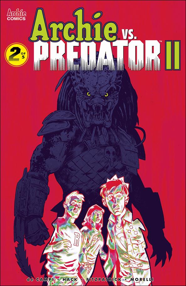 Archie vs Predator II issue 2-F Michael Walsh Cover