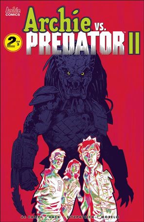 Archie vs Predator II issue 2-F Michael Walsh Cover
