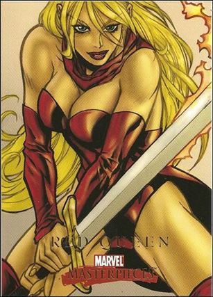 2008 Marvel Masterpieces: Series 2 (Base Set) card 66 Red Queen