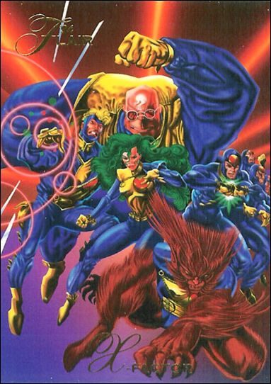 Marvel Annual Flair '94 (Base Set) card 83 X-Factor