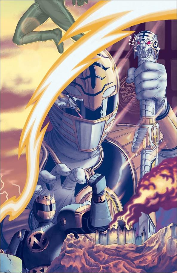 Mighty Morphin Power Rangers issue 18-B Steve Morris 1:20 Cover