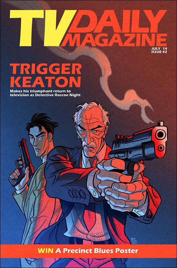 Six Sidekicks of Trigger Keaton issue 2-B Afu Chan Cover