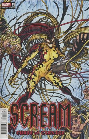 Scream: Curse of Carnage issue 1-E Nick Bradshaw 1:50 Cover