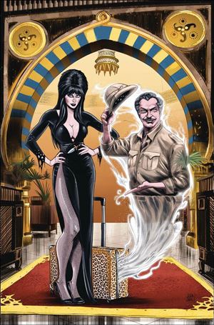 Elvira Meets Vincent Price issue 3-I Juan Samu 1:15 Virgin Cover
