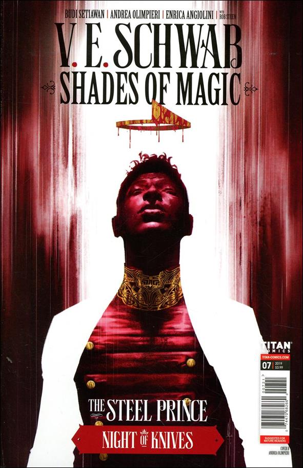 Shades of Magic issue 7-B Andrea Olimpieri Cover